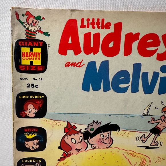 Little Audrey & Melvin #52 VTG Comic Book
Nov 1971 Giant Harvey Comics - Picture 2 of 6